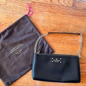Black Kate Spade shoulder bag